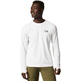Mountain Hardwear Crater Lake Long-Sleeve Crew Shirt - Men's Fogbank, L