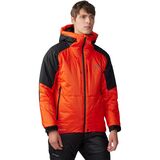 Mountain Hardwear Compressor Alpine Hooded Jacket - Men's State Orange/Black, XXL