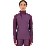 Mons Royale Olympus 3.0 1/2-Zip Top - Women's Into the Wild, XL