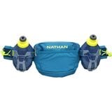 Nathan TrailMix Plus 3.0 Hydration Belt Deep Blue/Safety Yellow, One Size