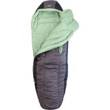 NEMO Equipment Inc. Forte Endless Promise Sleeping Bag: 20 Deg - Women's Plum Gray/Celadon Green, Long