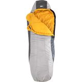 NEMO Equipment Inc. Tempo 35 Sleeping Bag: 35F Synthetic Paloma Gray/Mango, Reg