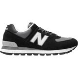 New Balance 574 Rugged Shoe - Men's Black/Grey, 11.5