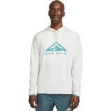 Nike Dri-Fit Trail Magic Hour Pullover Hoodie - Men's Light Silver/Mineral Teal/Mineral Teal, L