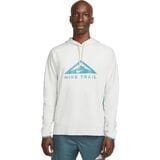 Nike Dri-Fit Trail Magic Hour Pullover Hoodie - Men's Light Silver/Mineral Teal/Mineral Teal, XXL
