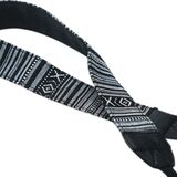 Nocs Provisions Woven Tapestry Strap Black/White, One Size