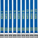 NRS 1in Heavy Duty Tie Down Straps Iconic Blue, 2ft