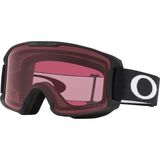 Oakley Line Miner Prizm Goggles - Kids' Matte Black/Dark Grey, One Size