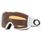 Oakley Line Miner Prizm Goggles - Kids' Matte White/Persimmon, One Size