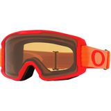 Oakley Line Miner Prizm Goggles - Kids' Red Neon Orange/Prizm Persimmon, One Size