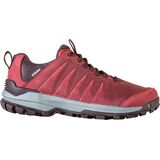 Oboz Sypes Low Leather B-DRY Hiking Shoe - Women's Red Currant, 7.0