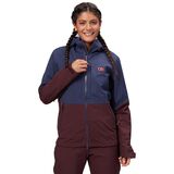 Outdoor Research Carbide Jacket - Women's Naval Blue/Elk, XL