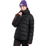 Outdoor Research Coldfront Down Hooded Jacket - Women's Black, L