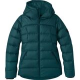 Outdoor Research Coldfront Down Hooded Jacket - Women's Treeline, L