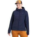 Outdoor Research Shadow Insulated Hooded Jacket - Women's Naval Blue, XS