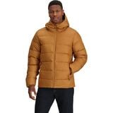 Outdoor Research Coldfront Down Hooded Jacket - Men's Bronze, L