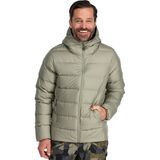 Outdoor Research Coldfront Down Hooded Jacket - Men's Flint, L