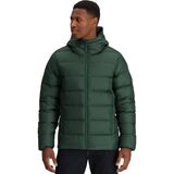Outdoor Research Coldfront Down Hooded Jacket - Men's Grove, XXL