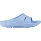 Oofos Ooahh Slide Sandal Neptune Blue, Mens 3.0/Womens 5.0