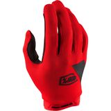 100% Ridecamp Glove - Men's Red/Red, M