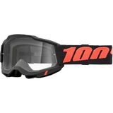 100% ACCURI 2 Goggles Borego/Clear Lens, One Size