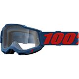 100% ACCURI 2 Goggles Odeon/Clear Lens, One Size