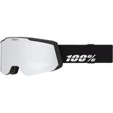 100% Snowcraft S AF HiPER Goggle Black/Silver, One Size
