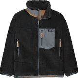 Patagonia Retro-X Fleece Jacket - Boys' Black, XL