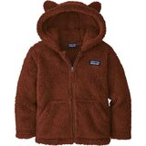 Patagonia Furry Friends Fleece Hooded Jacket - Infants' Barn Red, 12M