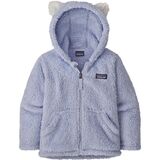 Patagonia Furry Friends Fleece Hooded Jacket - Infants' Beluga, 12M