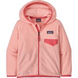 Patagonia Micro D Snap-T Fleece Jacket - Toddler Girls' Flamingo Pink, 3T