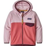 Patagonia Micro D Snap-T Fleece Jacket - Toddler Girls' Spiced Coral, 3T