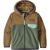 Patagonia Micro D Snap-T Fleece Jacket - Toddler Boys' Industrial Green/Coriander Brown, 4T