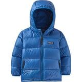 Patagonia Hi-Loft Down Sweater Hooded Jacket - Infant Boys' Bayou Blue, 12M