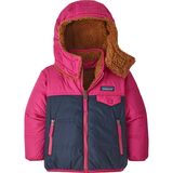 Patagonia Reversible Tribbles Hooded Jacket - Toddler Girls' New Navy, 2T