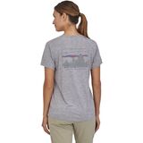 Patagonia Capilene Cool Daily Graphic Short-Sleeve Shirt - Women's 73 Skyline/Feather Grey, S