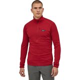 Patagonia R1 Fleece 1/2-Zip Pullover - Men's Classic Red, M