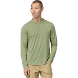 Patagonia Capilene Cool Daily Hooded Shirt - Men's Salvia Green - Dark Salvia Green X-Dye, XL