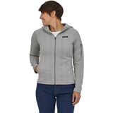 Patagonia Better Sweater Full-Zip Hooded Jacket - Women's Frozen Jaquard/Salt Grey, XL