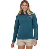 Patagonia Better Sweater 1/4-Zip Fleece Jacket - Women's Abalone Blue, XL