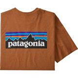Patagonia P-6 Logo Short-Sleeve Responsibili-T-Shirt - Men's Earthworm Brown, L