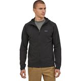 Patagonia R1 TechFace Hooded Fleece Jacket - Men's Black, XL