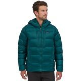 Patagonia Fitz Roy Down Hooded Jacket - Men's Dark Borealis Green, XL