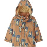 Patagonia All Seasons 3-in-1 Jacket - Toddler Boys' Bear with Me: Dark Camel, 4T