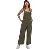 Patagonia Stand Up Cropped Overalls - Women's Basin Green, 4