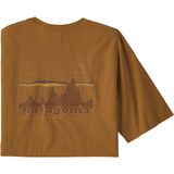 Patagonia 73 Skyline Regenerative Organic Pilot Cotton T-Shirt - Men's Nest Brown, M
