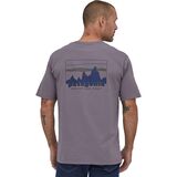 Patagonia 73 Skyline Regenerative Organic Pilot Cotton T-Shirt - Men's Rustic Purple, XL