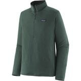 Patagonia R1 Daily Zip-Neck Top - Men's Nouveau Green/Northern Green X-Dye, XS