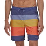 Patagonia Hydropeak Scallop 18in Board Short - Men's The Point/Current Blue, 31