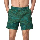Patagonia Hydropeak Volley 16in Board Short - Men's Cliffs and Coves: Conifer Green, XS